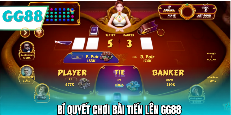 Biết quyết chơi bài tiến lên gg88